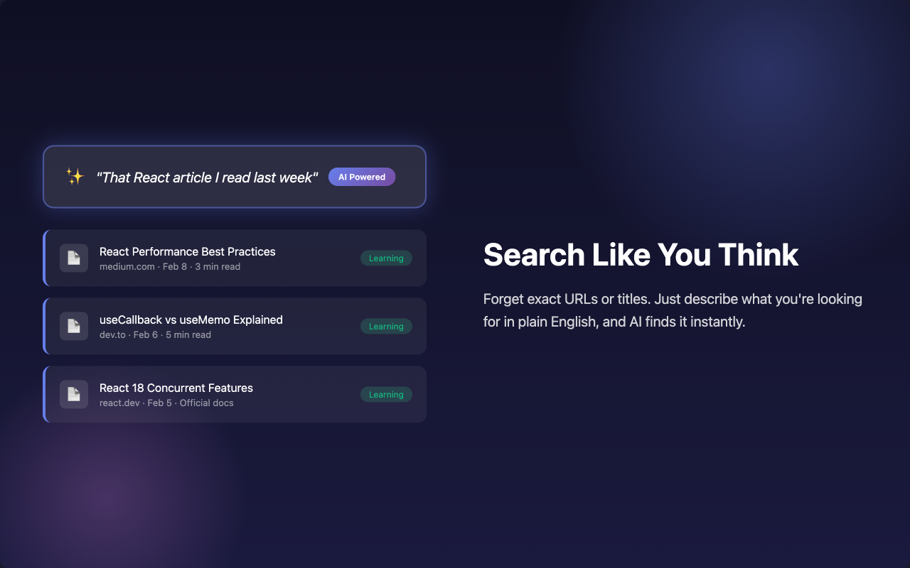 History Management Interface